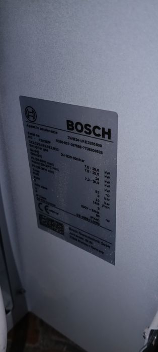 Centrala bosch  cu placa elelctrica defecta