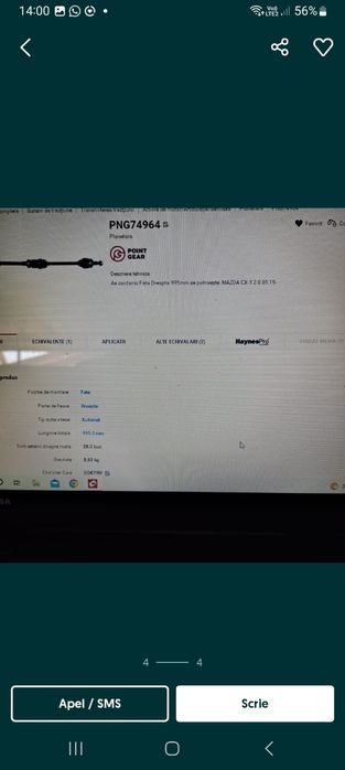 Planetara mazda cx3,opel antara,ford focus,vw polo,honda