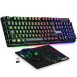 Set tastatură, mouse si mouse pad - EMPIRE GAMING