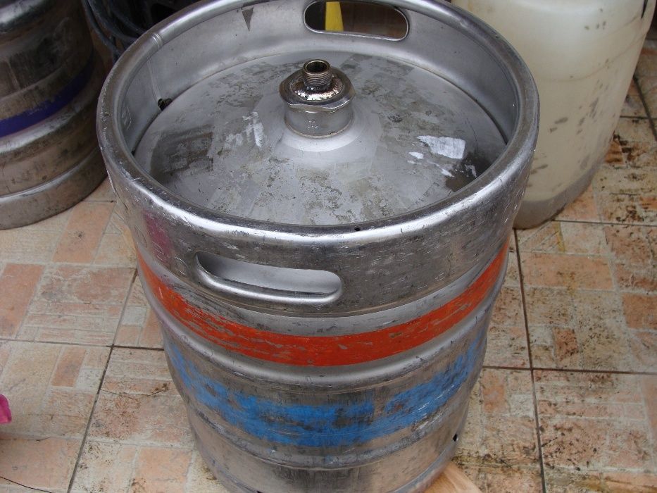 butoi,butoaie,keg, inox 50l cu canea\robinet