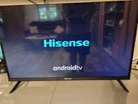 SmartTv Hisense diag 80cm android full hd nu samsung lg sony panasonic