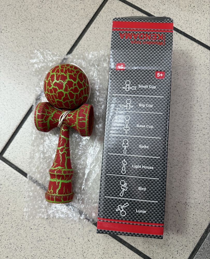 Kendama - Jucarie din lemn - produs nou!
