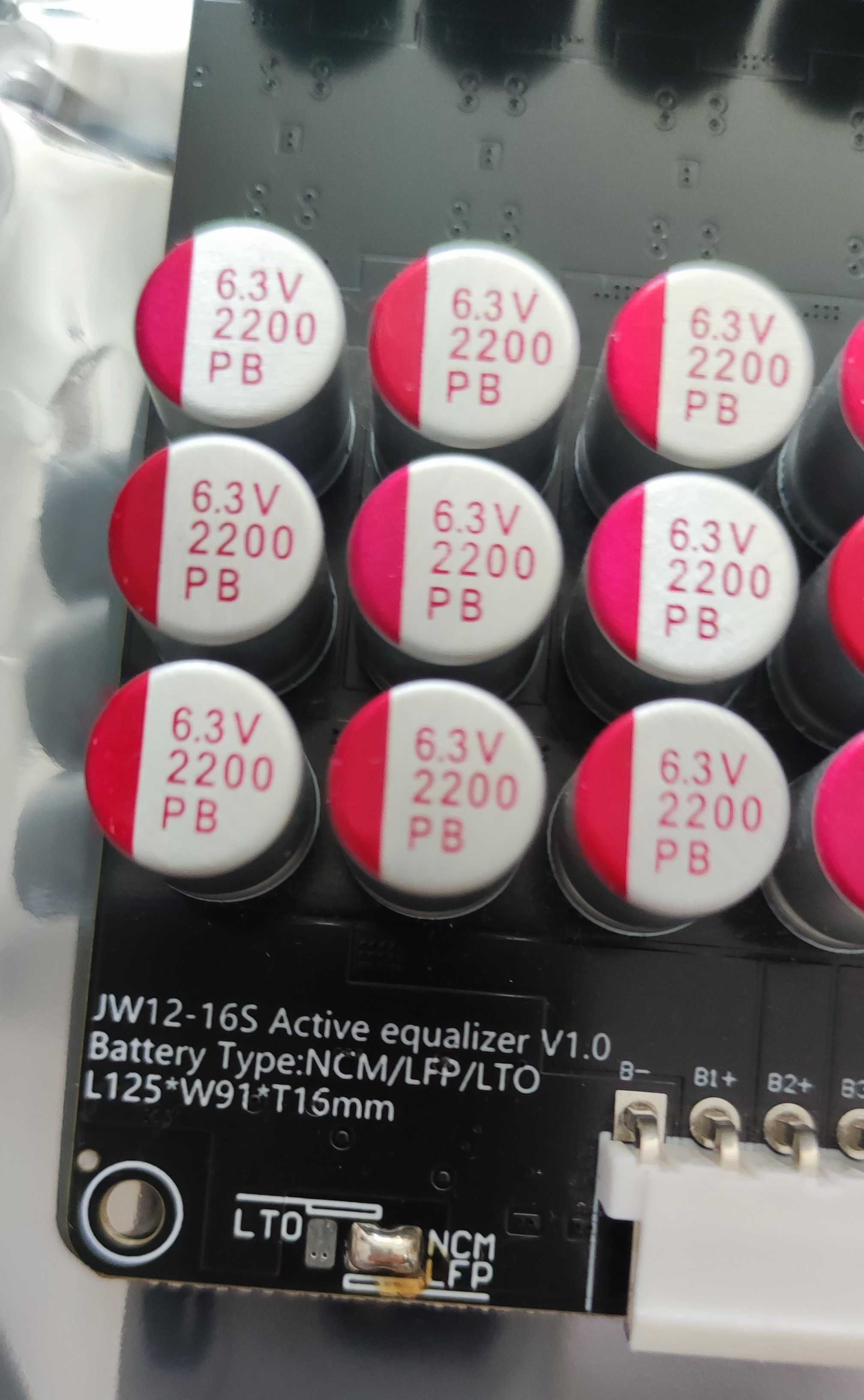 Активен изравнител 5A - LiFePo4, LTO, LFP, NCM Батерии Active Balancer