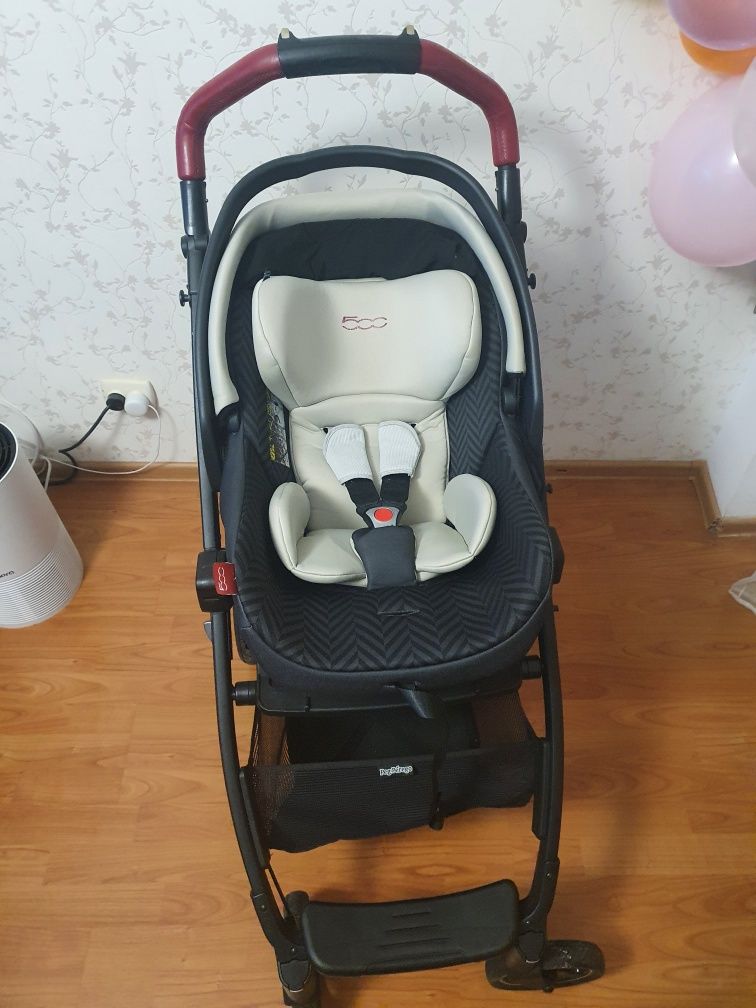 Set carucior 3 in 1 Peg Perego Book 500