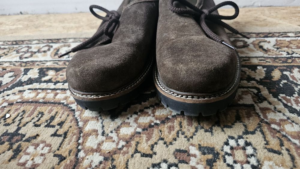 Pantofi eleganti maro piele întoarsă nr 42