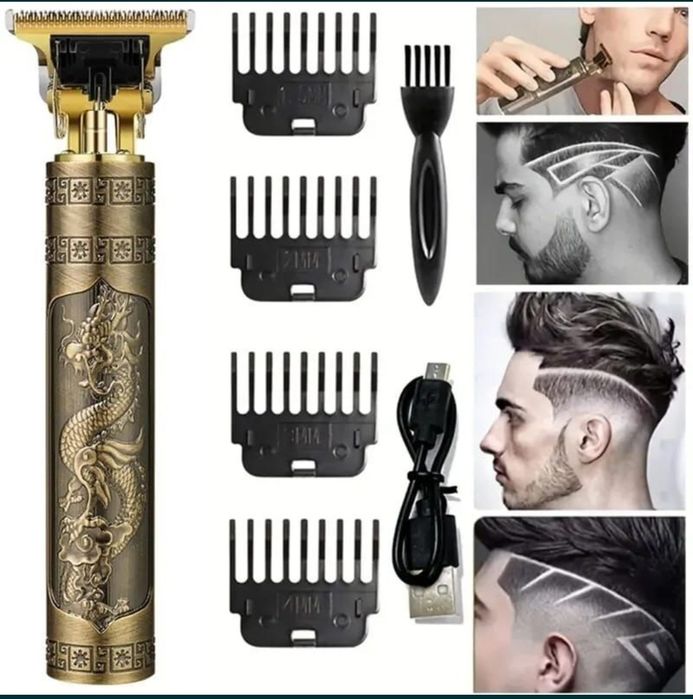 Masina De Tuns Vintage, Trimmer Retro, T Blade