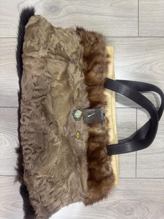 Чанти естествена косъм лисица