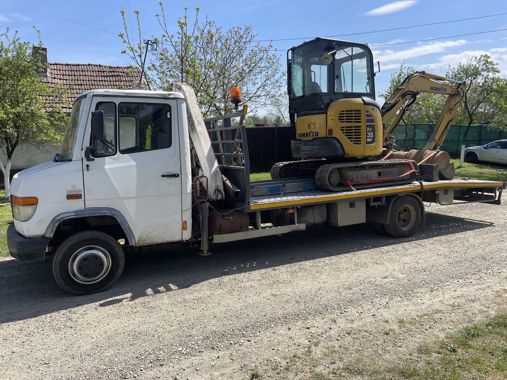 Macara Hiab bobcat platforma