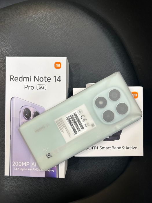Xiaomi redmi note 14 pro 256 GB+ xiaomi smart band 9