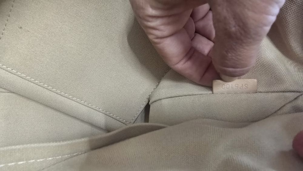 Geanta Louis Vuitton Siracusa MM,Azur Damien Canvas,impecabila,saculet