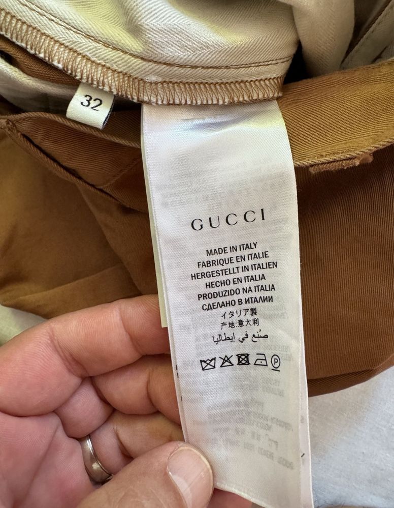 GUCCI,pantaloni scurți bărbați,măr.M(32)