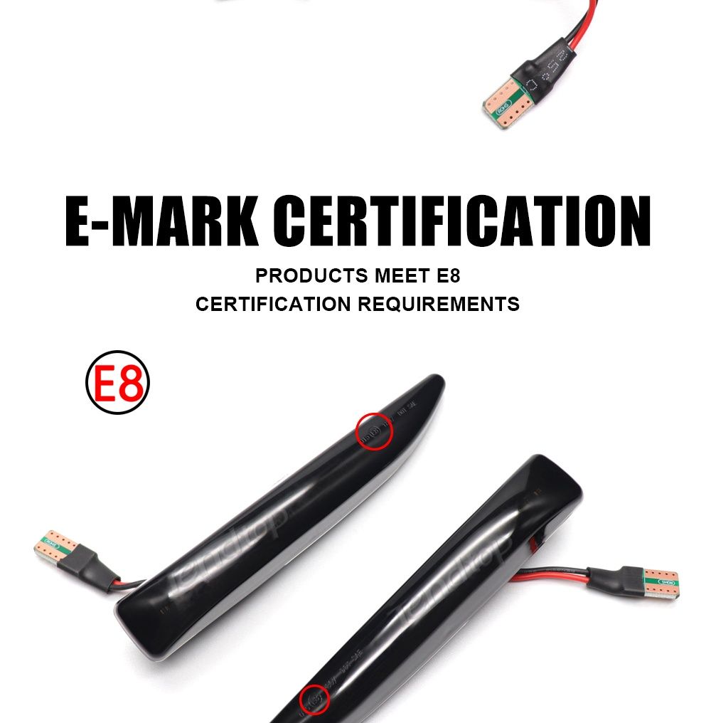 LED Мигачи с Бягащ Ефект за BMW 7 Серия E65, E66, E67, E68 (2001–2008)