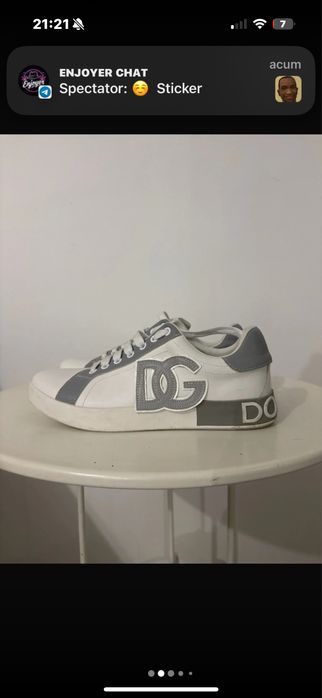 Dolce Gabbana Portofino 43 marime  white-grey