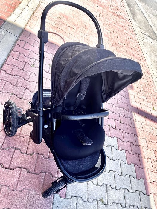 Количка Maxi Cosi nova 3 black, столче за кола 0-13 кг, кош 0-6м Oria