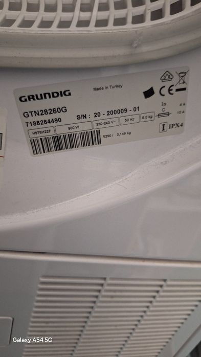 Сушилня Grundig 8кг