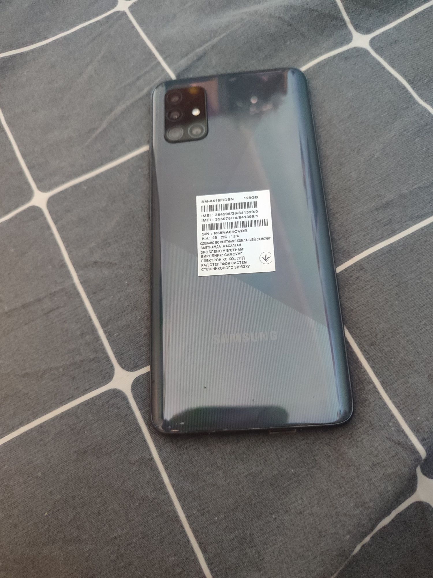Samsung Galaxy A51-black-128gb