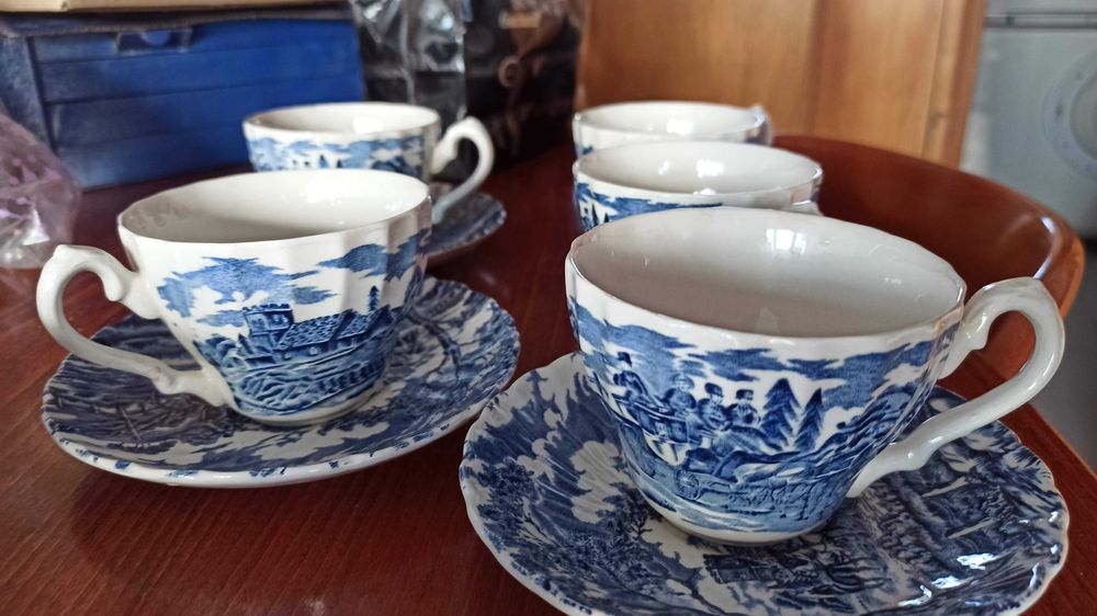 керамичен сервиз за чай Royal Mail Fine Staffordshire Myott