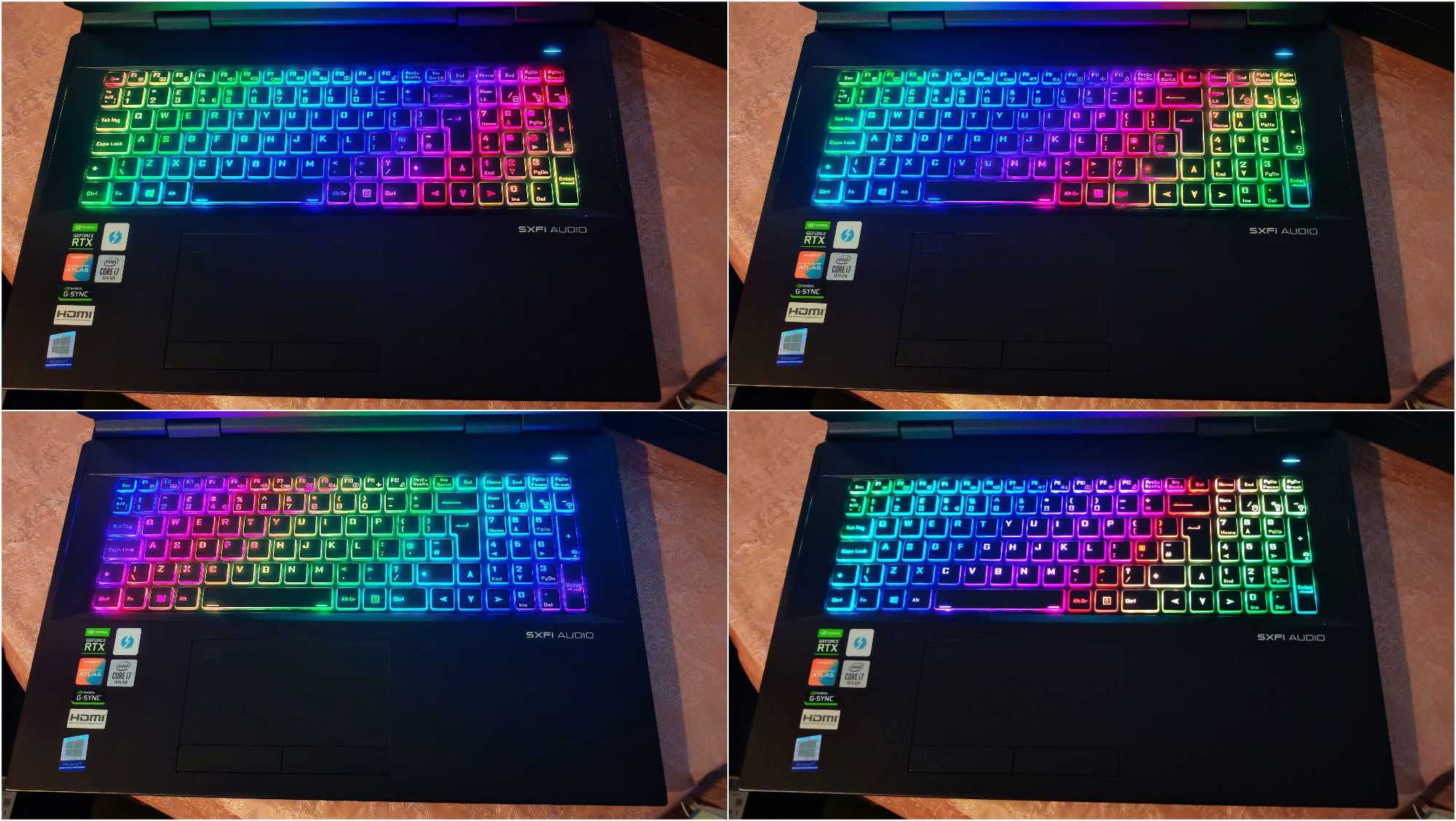 Clevo X170/Core i7-10700K/RTX 2070 8GB/17' 144Hz G-SYNC/16 RAM/512 SSD
