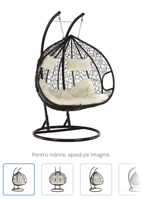 Balansoar suspendat tip cuib