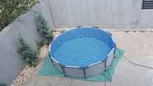 Piscină +prelată acoperire
