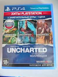 Диск с игрой для PS4 Uncharted