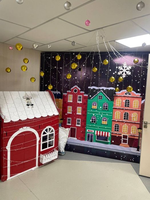 Деревянный домик для детей разборный подарок на новый год