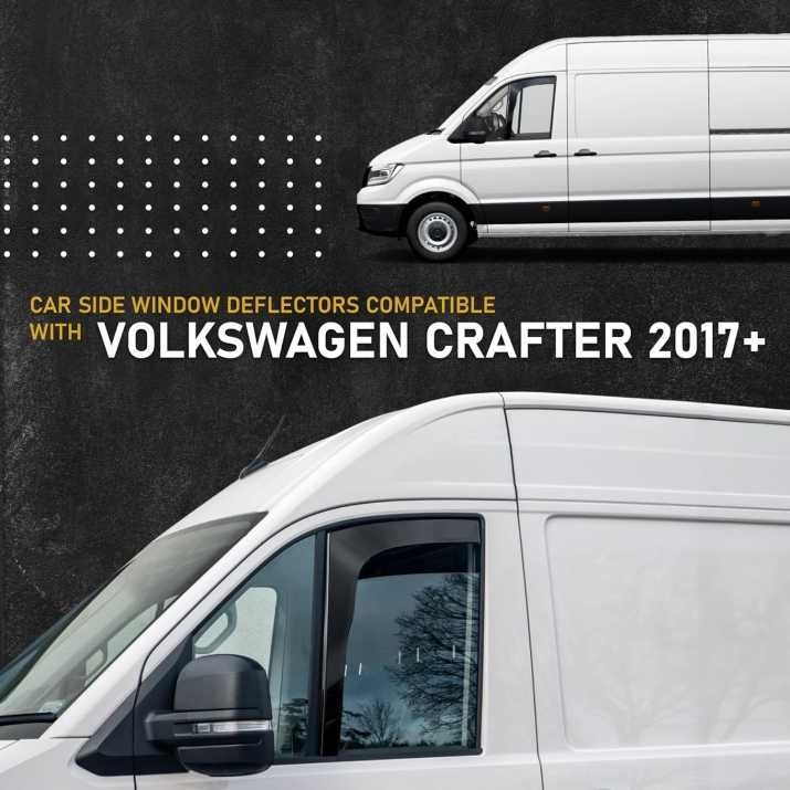Комплект от 2 броя ветробрани за VW CRAFTER MAN TGE след 2017