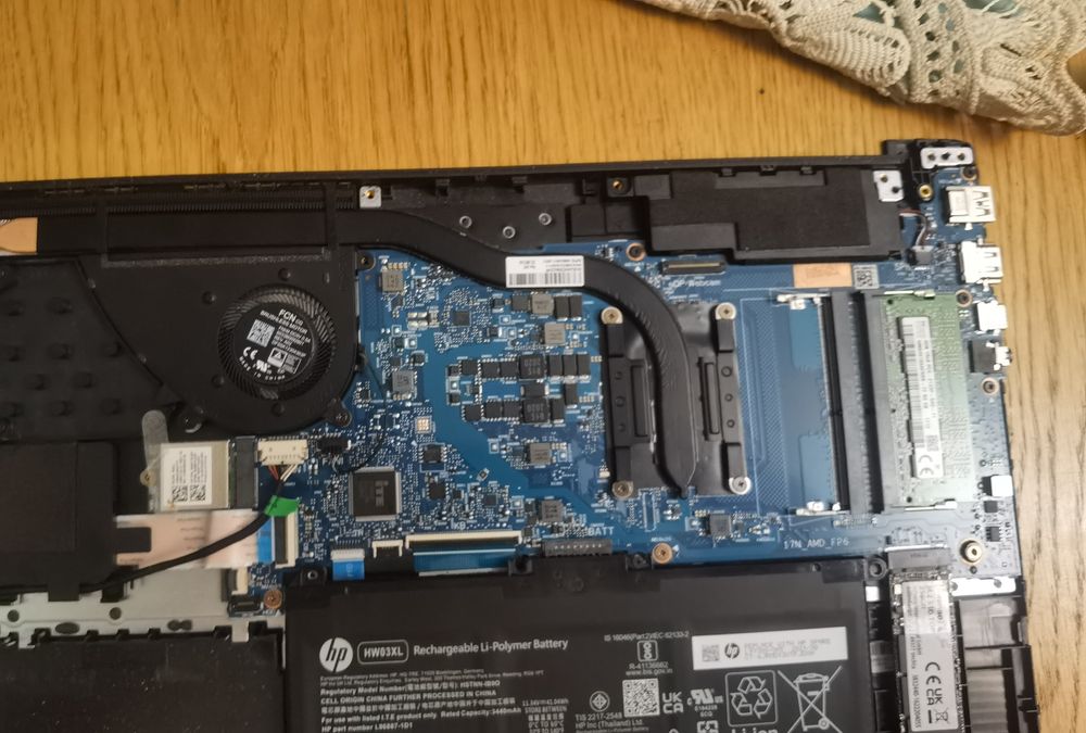 Placa de baza laptop HP  17-cp0336ng