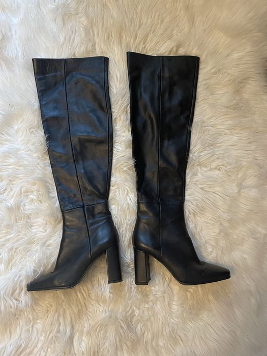 Cizme din piele naturala