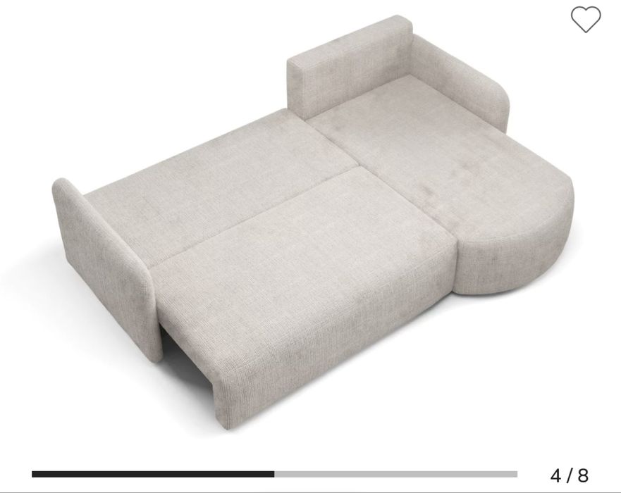 Диван ъглов, нов току що сглобен