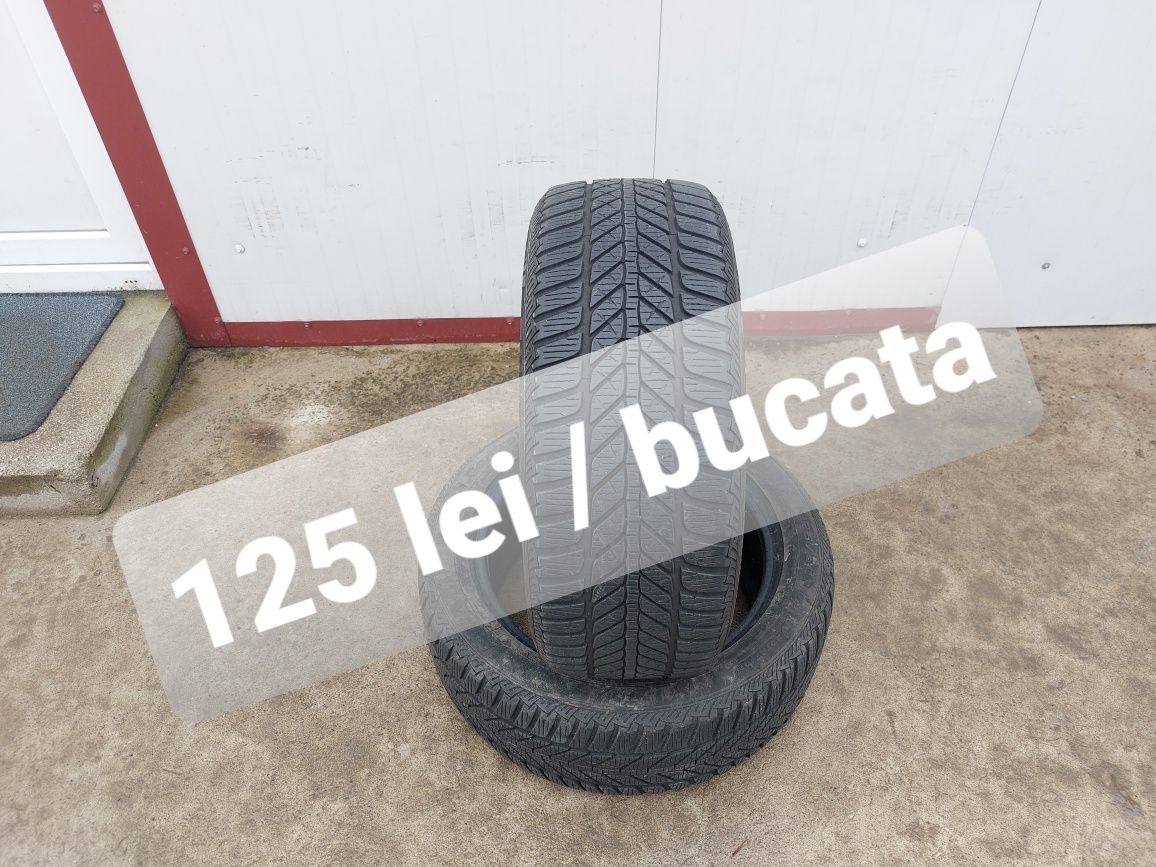 125 lei bucata! Doua anvelope M+S 225 50 17 Fulda