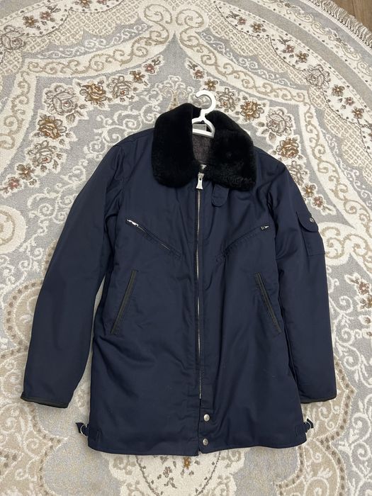 Полушубок из натурального меха