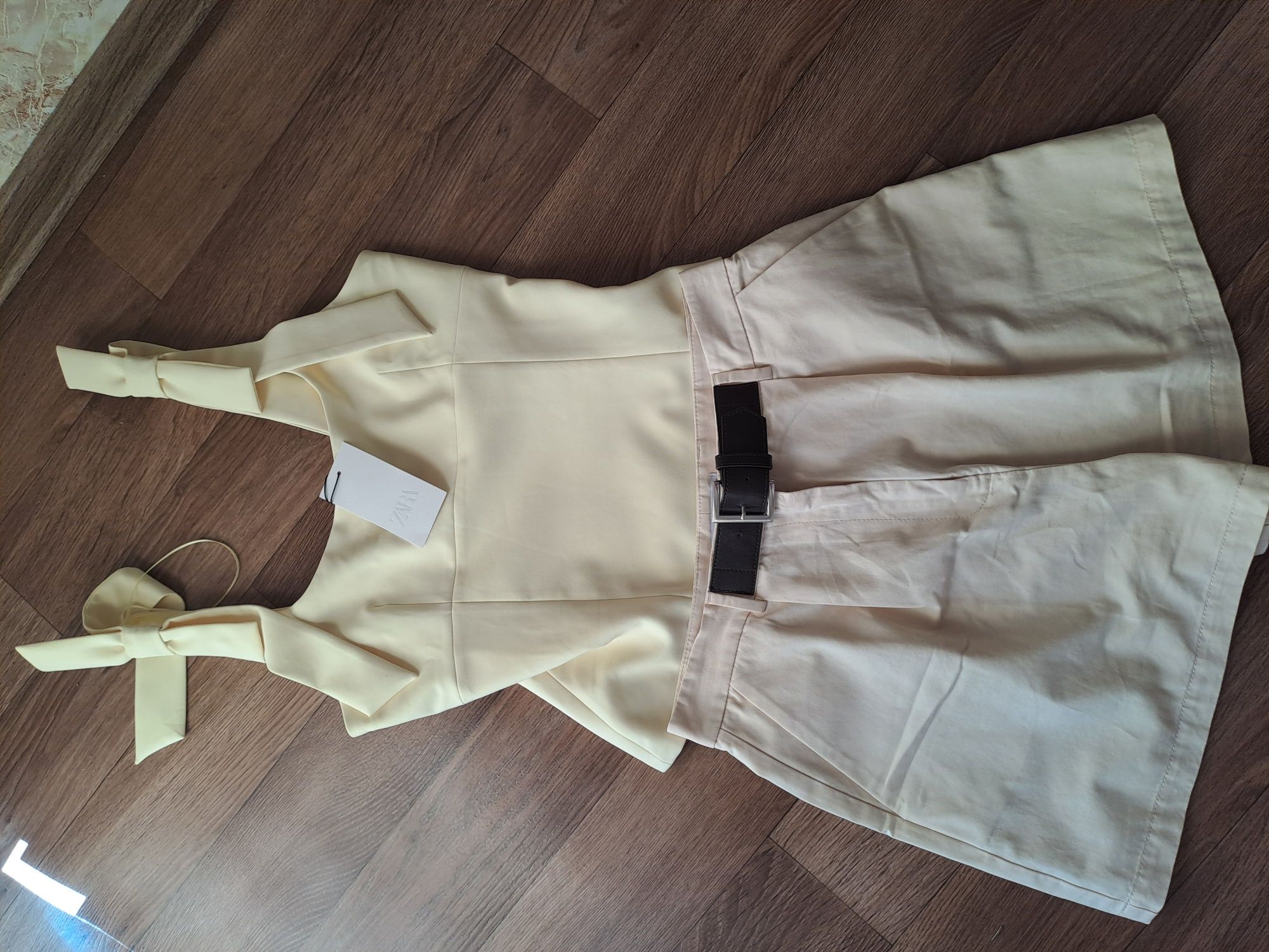 Потник Zara и къси панталони Dilvin