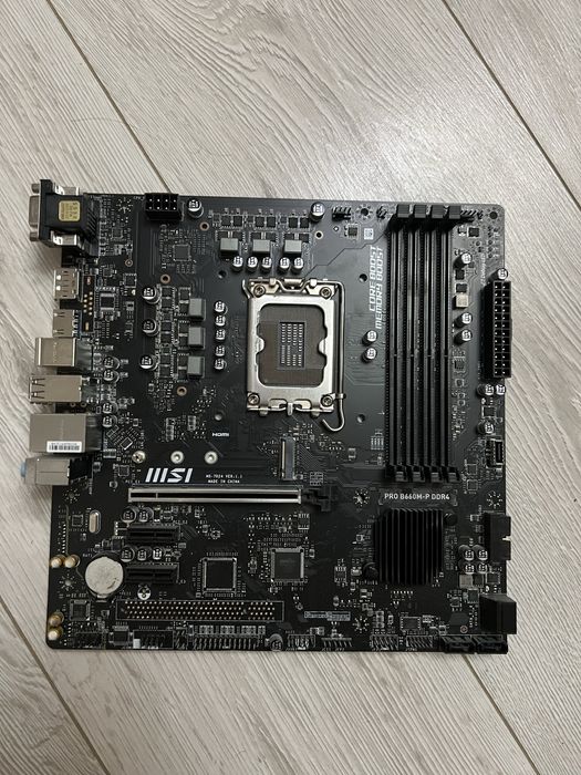 Intel Core i5 12400f + MSI B660M-P DDR4
