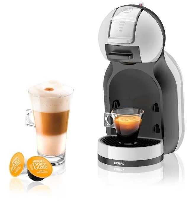 Еспресо машина Krups Nescafe Dolce Gusto MiniMe KP123 15bar Сива/Черна