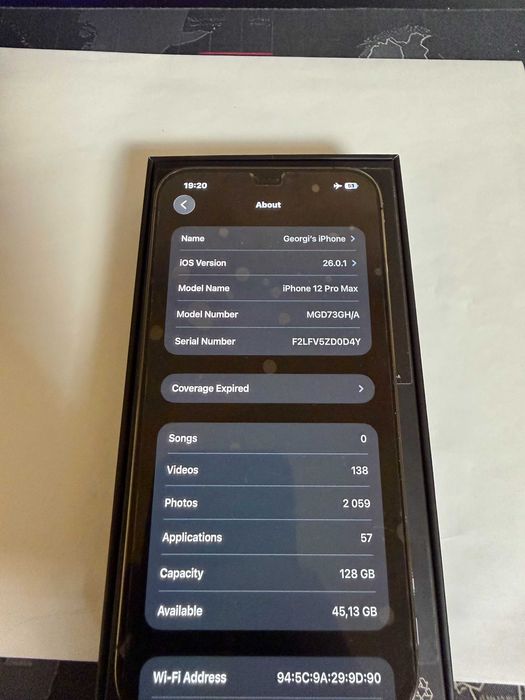 Iphone 12 Pro Max 128GB