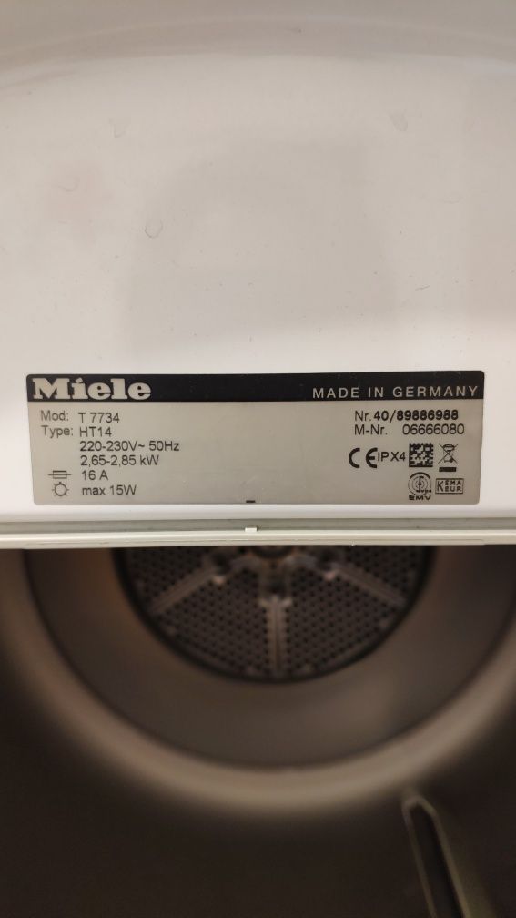 Сушилня ***Miele***