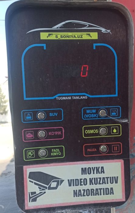 Sam moyka aprati sotiladi