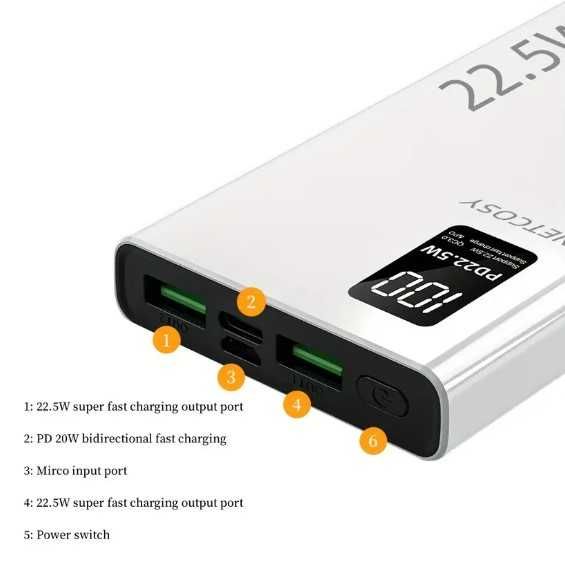 Power Bank EXJ 22.5W 10000 МАч