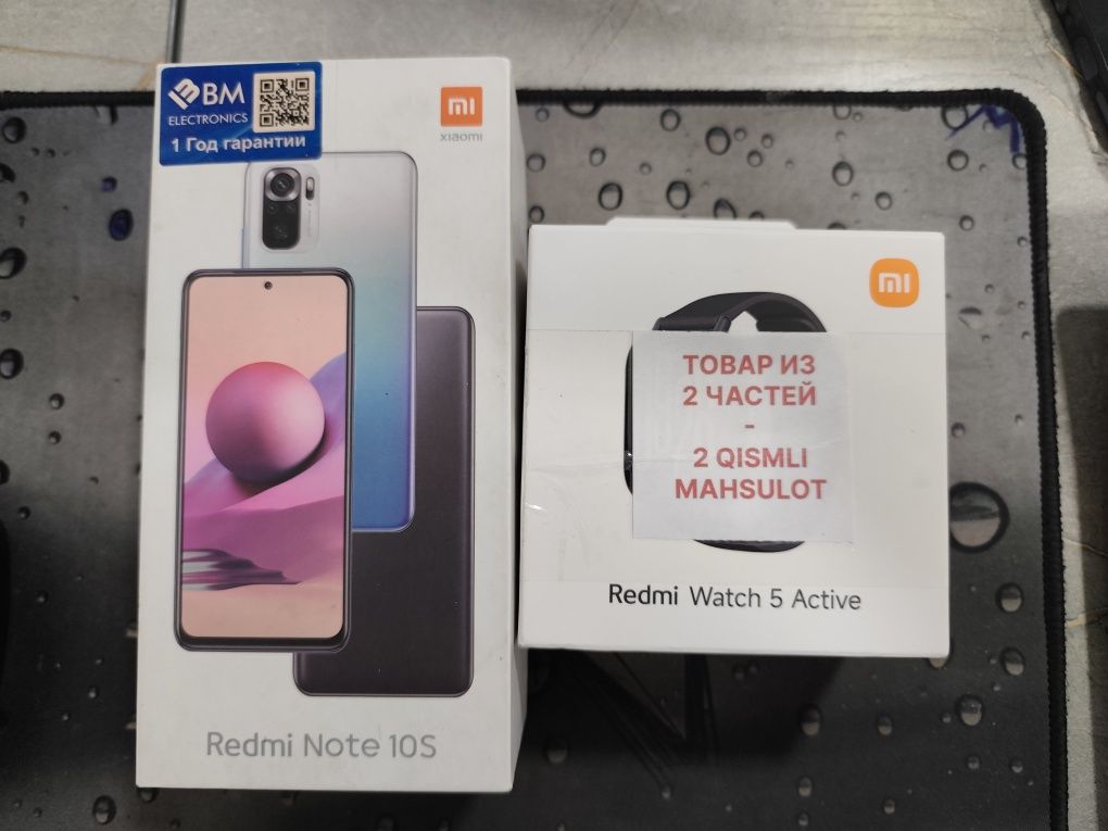 Redmi note 10 s va redmi watch 5 active
