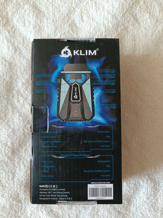 Геймърско охлаждане за лаптоп с RGB подсветка KLIM COOL