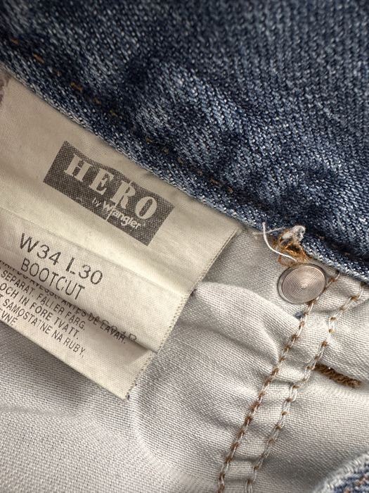 Blugi WRANGLER Hero Bootcut Barbati | Marime 34 x 30 (Talie 86 cm)