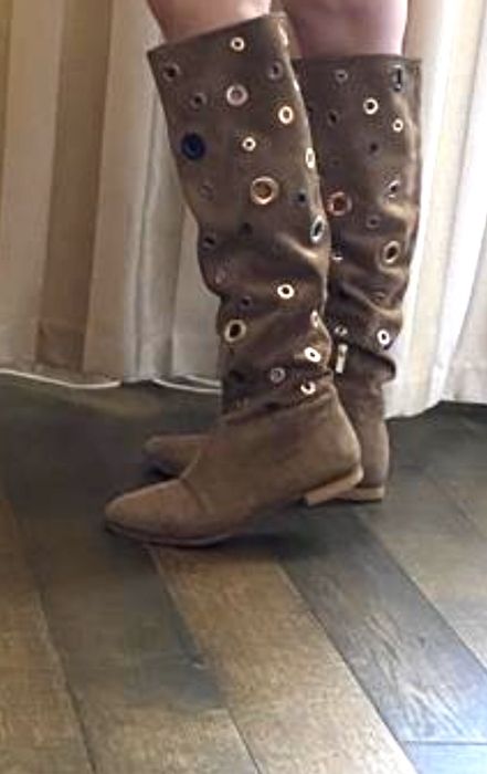 Cizme Lesilla de piele intoarsa