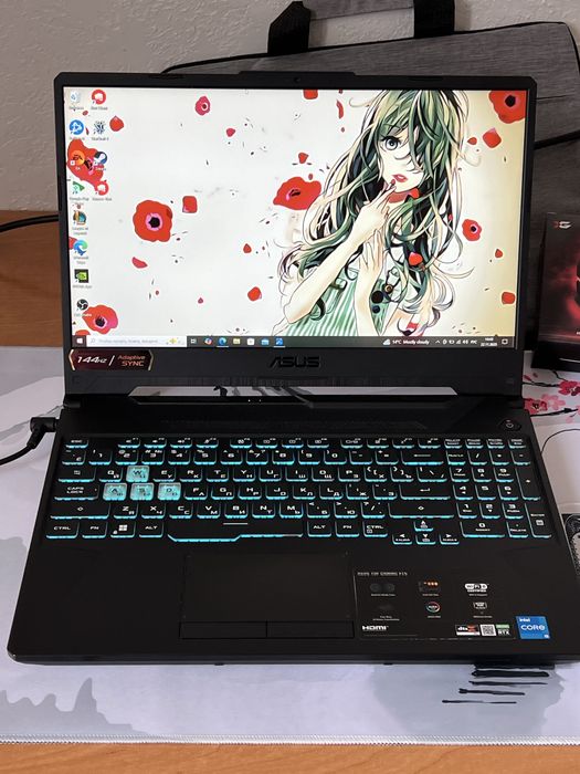 Asus Tuf Gaming core i5 11th| 16gb| RTX 3050| 144hz| игровой ноутбук