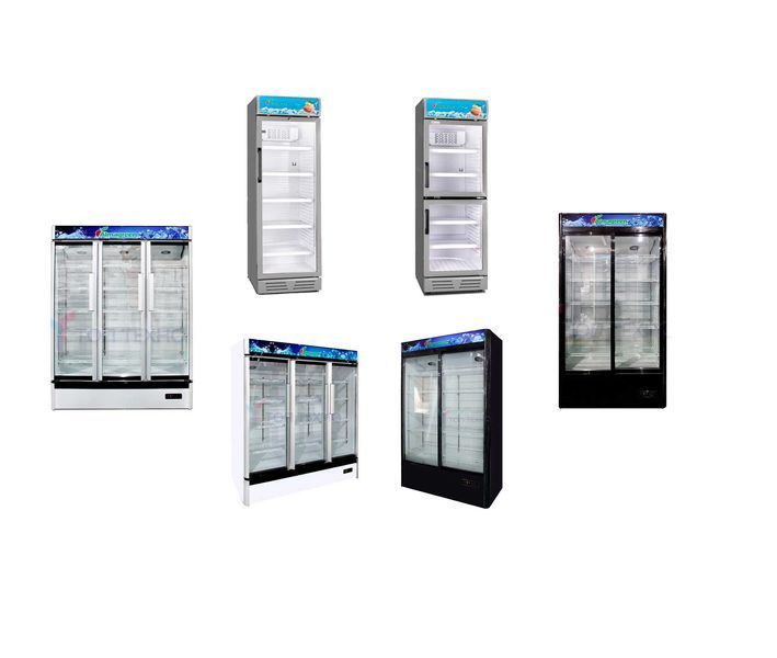 Холодильные шкафы витрины для напитков, молочных изделий, воды