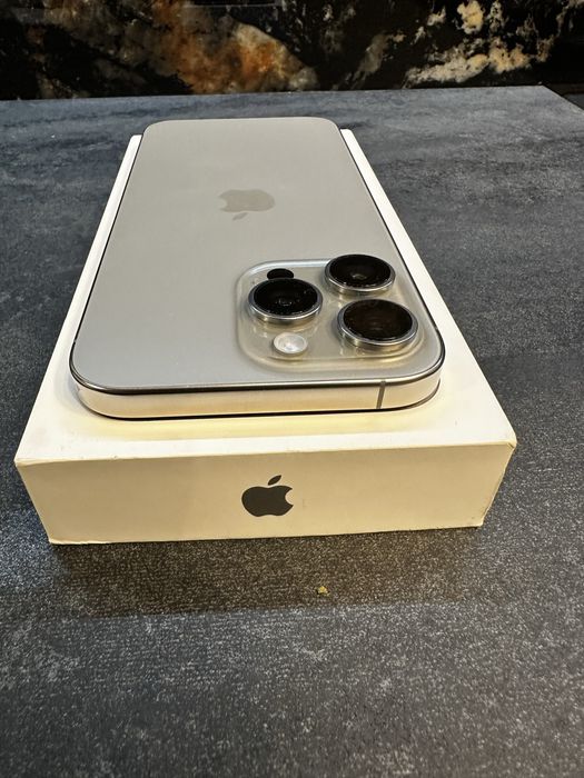 IPhone 16 pro max natural titanium impecabil