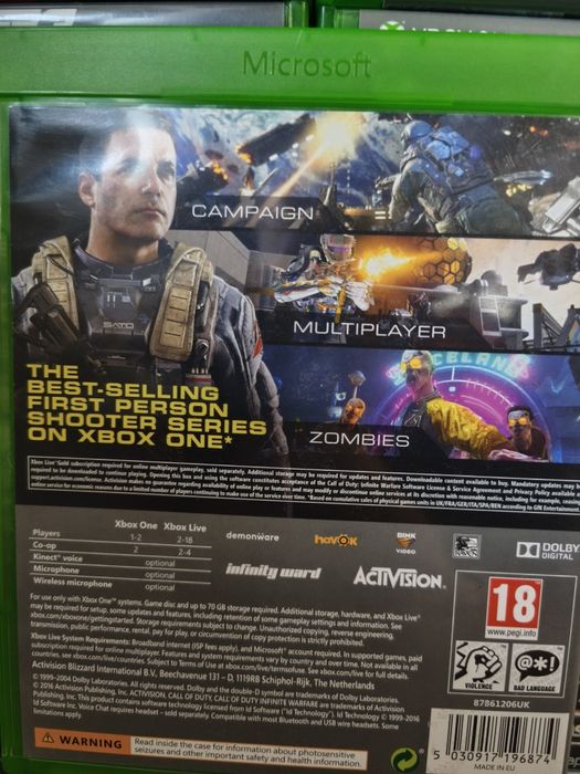 Joc/jocuri Call of Duty Infinite Warfare Xbox One  original