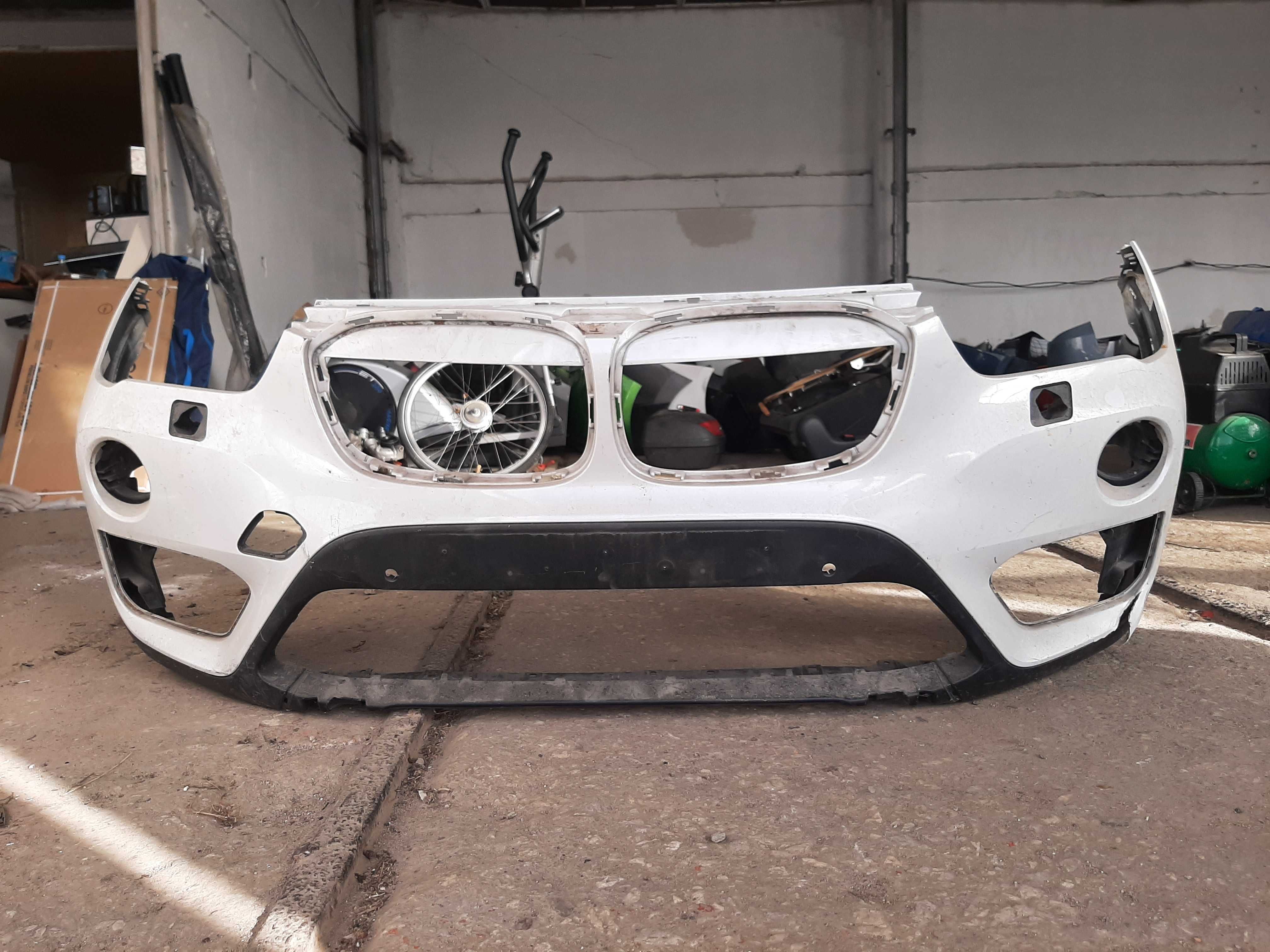 Предна броня за БМВ Х1 BMW X1/2015-2019г F48