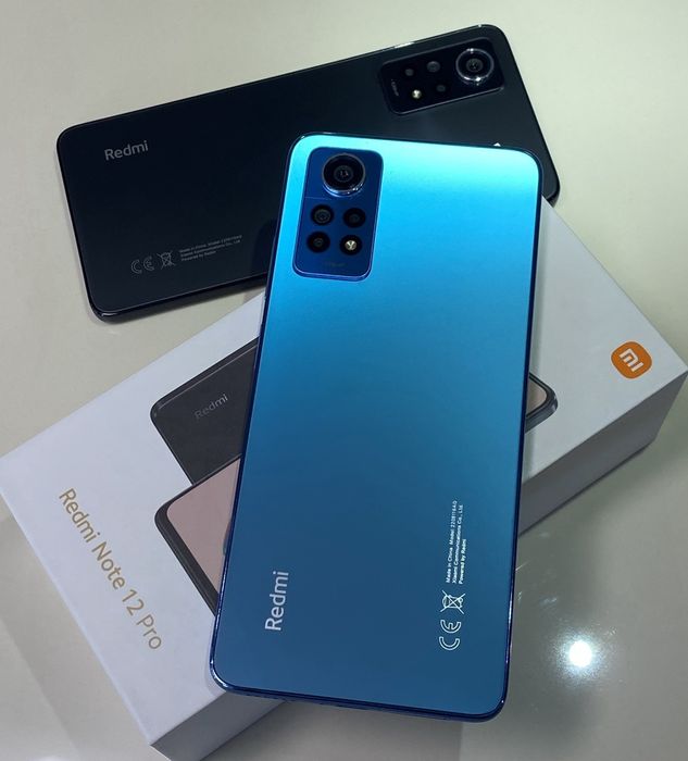 Redmi Note 12 pro 8+8/256Gb Xolati Qirilmagan Karobka Dakument Bor