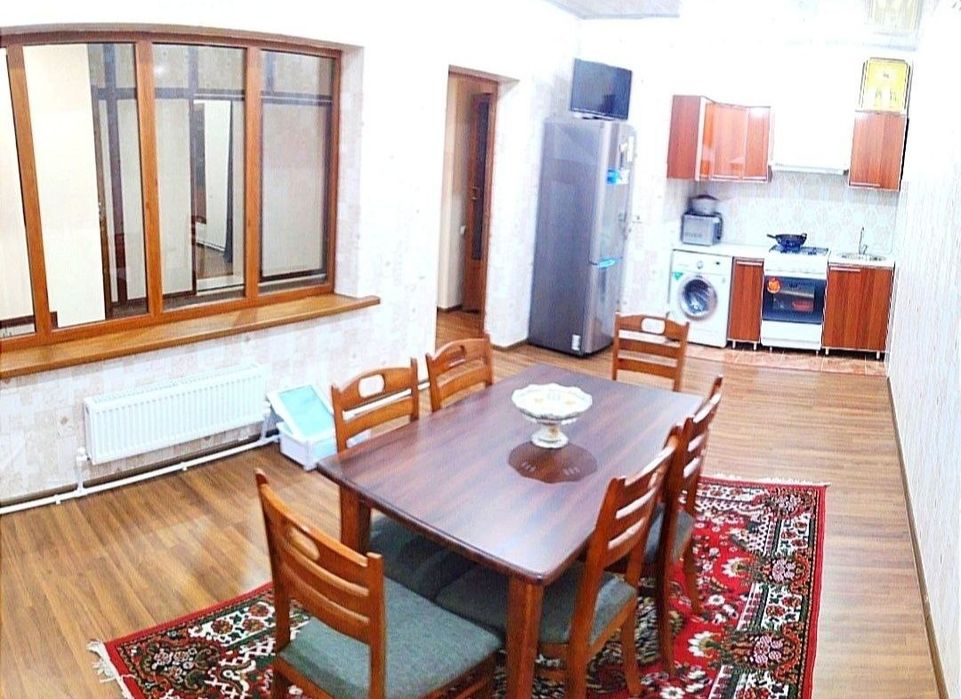 3 хонали,хар бир хонасида санузел бор  квартира ижарага берилади